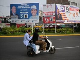 Candidatos presidenciales en Perú enfrentan crisis política y criminal