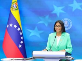 Delcy Rodríguez anuncia incremento salarial en Venezuela
