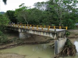 Gobierno anuncia reconstrucción de puente en Montellano