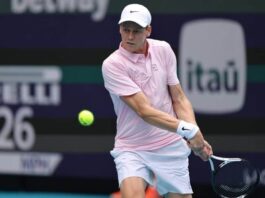 Jannik Sinner vuelve a vencer e iguala a Pete Sampras