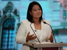 Keiko Fujimori agradece primer lugar en encuestas