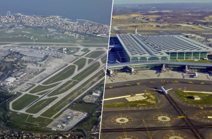 La gran mudanza de la aviación: cuando Estambul mudó 45.000 toneladas de su viejo aeropuerto en menos de 45 horas