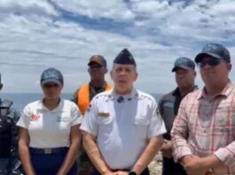 Policía Nacional coordina búsqueda de hombre desaparecido en mar
