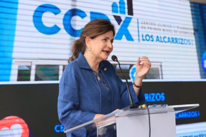 Raquel Peña encabeza entrega de centro diagnóstico en Los Alcarrizos