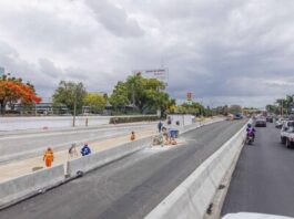 Avanzan trabajos del túnel de la avenida Luperón con 27 de Febrero