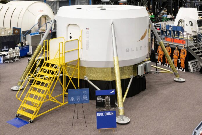 El módulo lunar de Blue Origin ya está en la NASA: así se preparan los astronautas para pisar la Luna en 2028