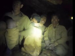 Encuentran con vida a 5 de las 7 personas atrapadas en cueva de Laos
