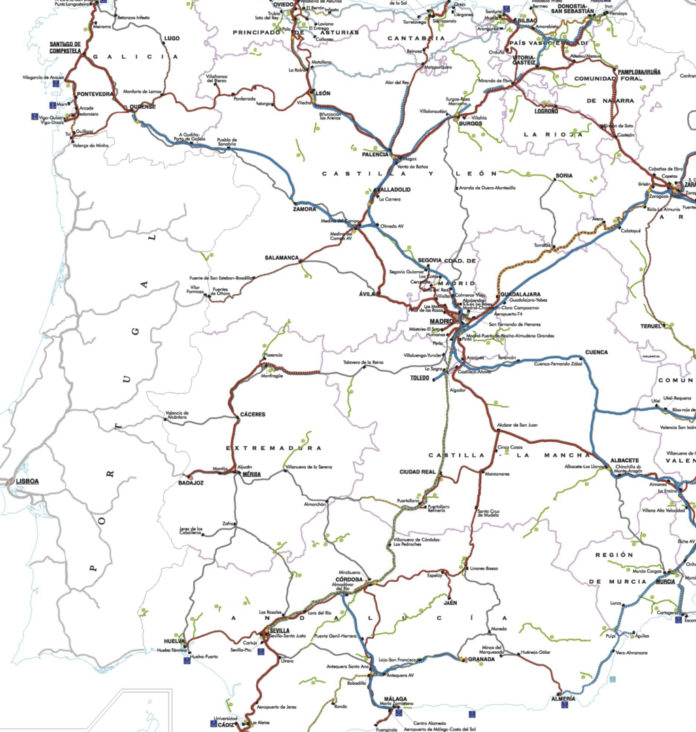 España quiere que el 90% de las personas de este mapa tengan una estación del AVE a 30 minutos. Hay letra pequeña