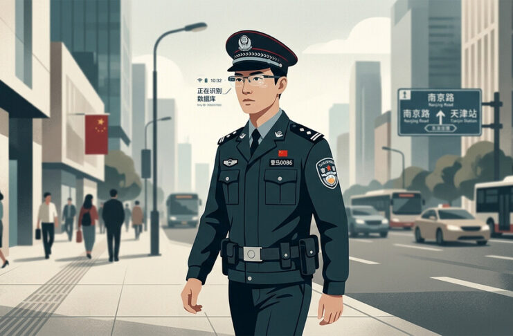 Las gafas inteligentes para policías parecían ciencia ficción. Algunos agentes chinos ya han empezado a utilizarlas