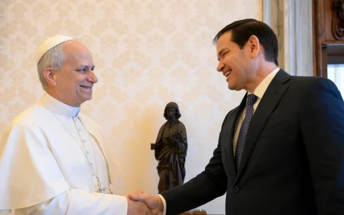 Papa León XIV se reunirá con Marco Rubio tras tensiones con Trump por conflicto en Medio Oriente