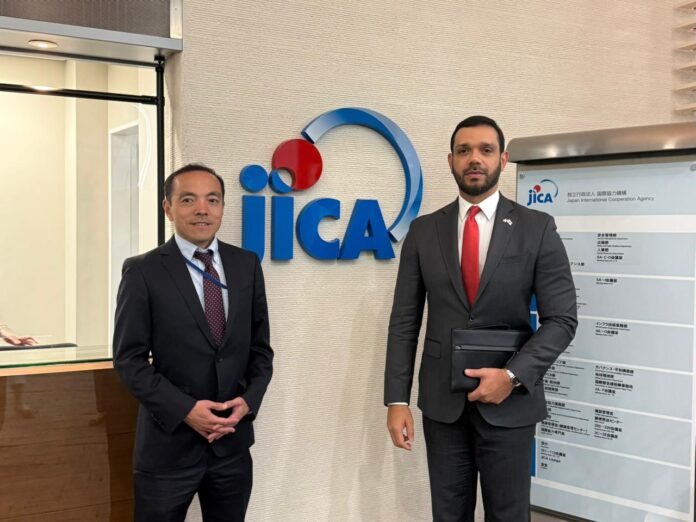 Roger Pujols visita oficinas JICA en Japón