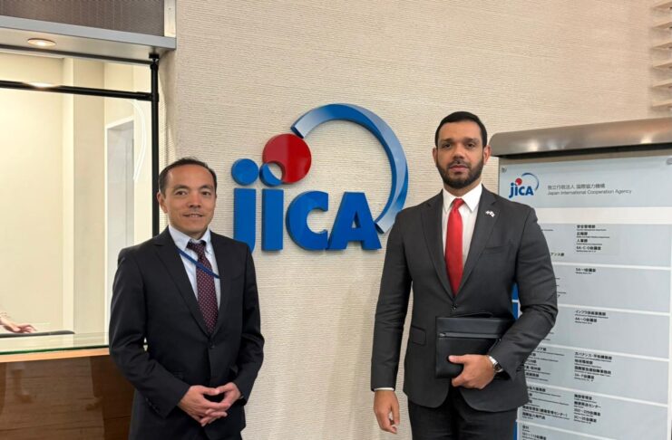 Roger Pujols visita oficinas JICA en Japón