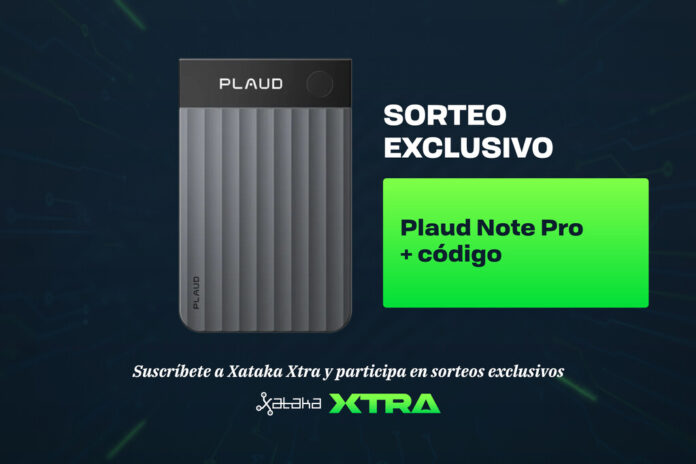 ¡Últimas horas para participar en el sorteo de un Plaud Note Pro! Solo para miembros de Xataka Xtra