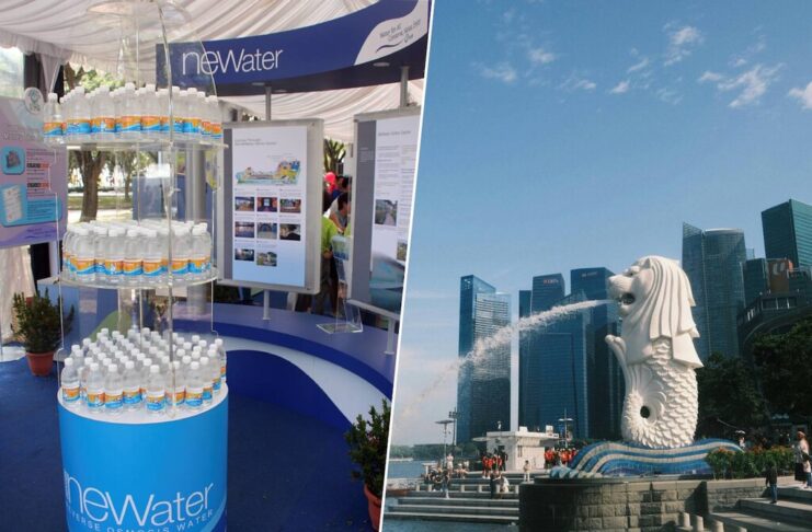 Beber agua del grifo en Asia es casi una locura menos en un país donde es motivo de orgullo: Singapur