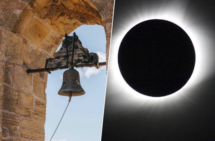 Campanas para no quedarte ciego: la tradicional solución de un pueblo de Navarra al problema más peligroso de ver un eclipse