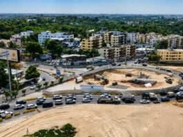 Cierre de calzada sur-norte en avenida Jacobo Majluta por obras