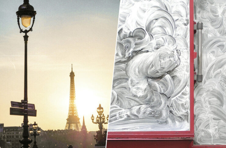 En plena ola de calor extremo, los franceses se han puesto a pintar sus ventanas con tiza blanca. Tiene todo el sentido
