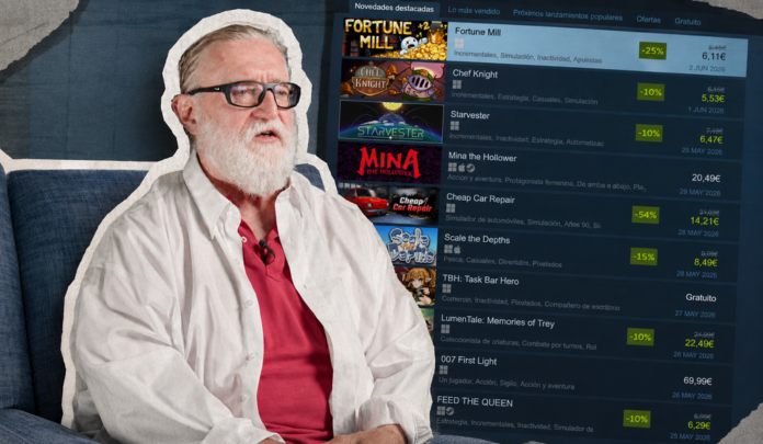 Gabe Newell, CEO de Valve, cuando le preguntaron por el monopolio de Steam: 