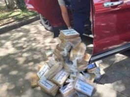 Honduras decomisa cocaína en Choluteca