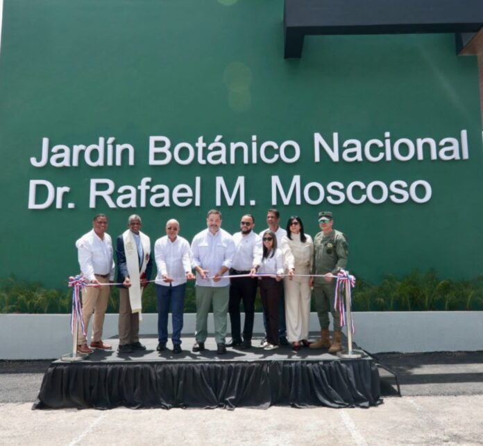 Medio Ambiente inaugura primera etapa de modernización del Jardín Botánico Nacional