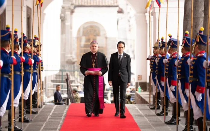 Nuevo Nuncio Apostólico inicia oficialmente su misión en Ecuador