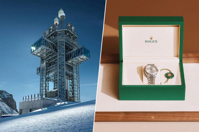 Para comprar un Rolex no basta con tener dinero: necesitas dos teleféricos, un telecabina y subir a la cima de una montaña