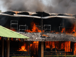 Campamento Comatillo reporta daños materiales tras un incendio