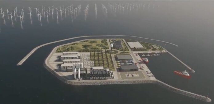 Dinamarca está preparando una colosal isla artificial donde quiere enchufarse media Europa para recibir energía