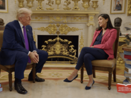 Donald Trump en pódcast infantil con Usha Vance