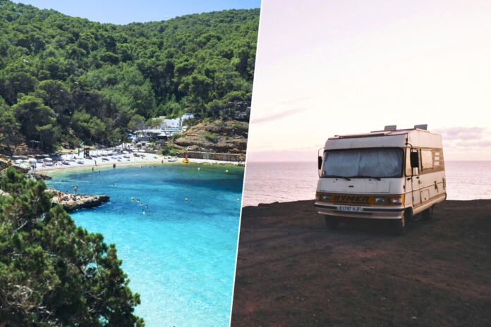 Drones contra campers: Ibiza ha entrado en una caza constante contra los trabajadores que no se pueden pagar una casa