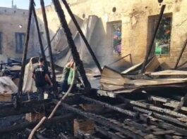 Incendio en logia de Puerto Plata habría sido causado por palomas