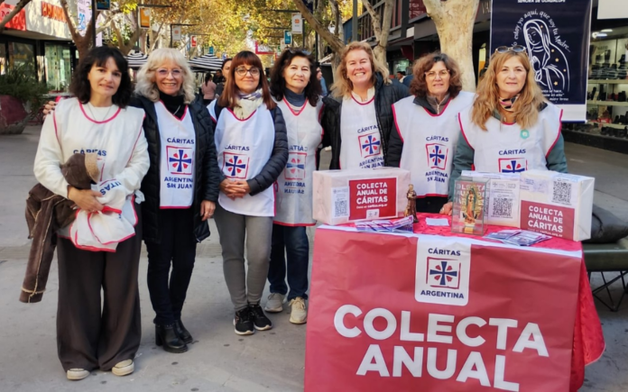 La Colecta Anual de Cáritas Argentina recaudó un 53,9% más que el año pasado