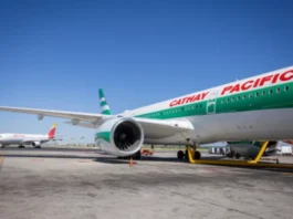 La aerolínea Cathay Pacific conectará Hong Kong con Santo Domingo vía Madrid