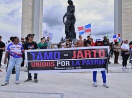 Protesta pacífica contra el Gobierno en República Dominicana