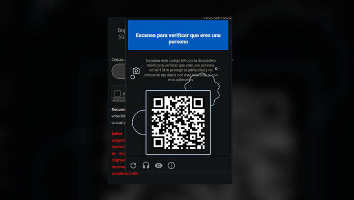 Seleccionar todos los semáforos ya no es suficiente para demostrar que no eres un robot. Ahora hay que escanear códigos QR