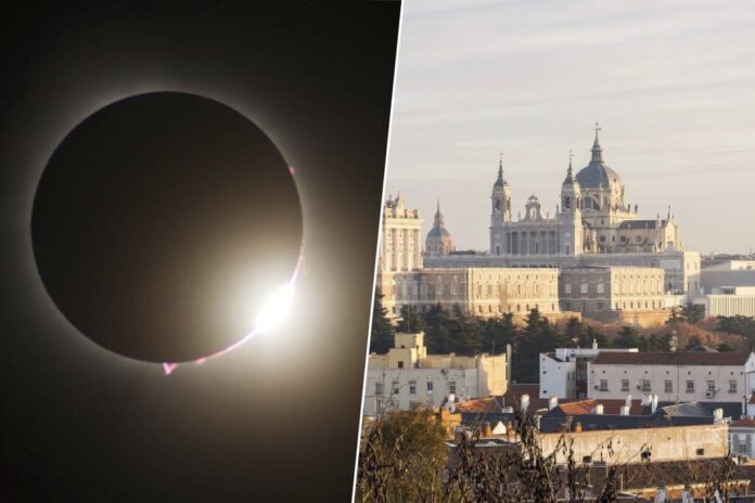 Si vives en Madrid y quieres ver el eclipse total del 12 de agosto, apunta estos 52 pueblos