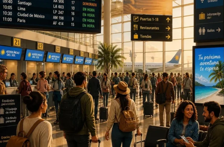 Tráfico aéreo de RD creció un 9.2% en mayo, uno de los mejores desempeños en la región