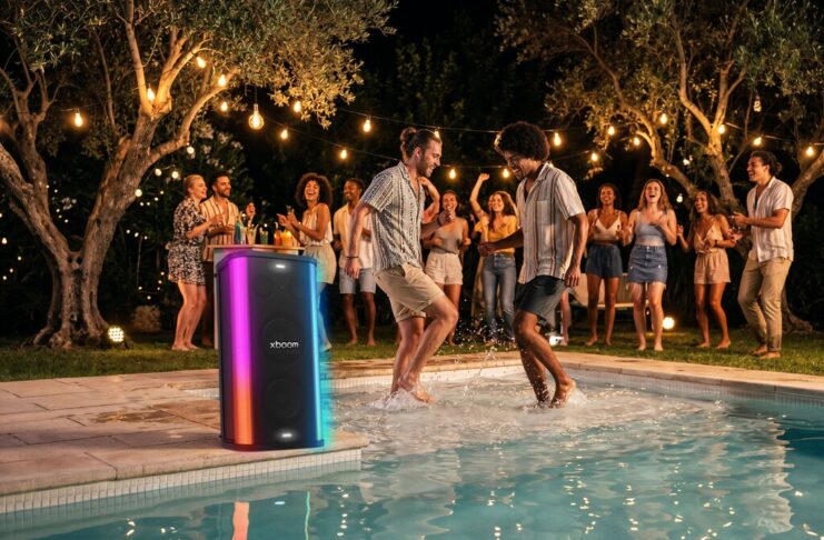 Un monstruo de altavoz portátil con luces, 220 W de potencia y karaoke con IA: así es el nuevo LG xboom La Bestia Stage 501