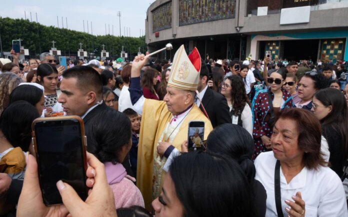 Ante la Virgen de Guadalupe, obispo pide que cese “trágica violencia” en Sinaloa, México