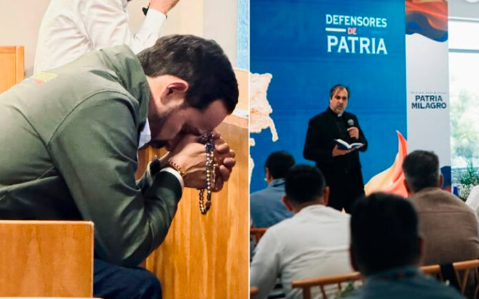 De la Espriella vive un retiro espiritual a una semana de asumir la Presidencia de Colombia
