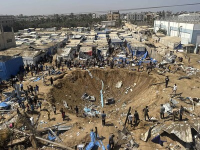 Dos muertos tras bombardeo en Gaza Dos muertos tras bombardeo en Gaza