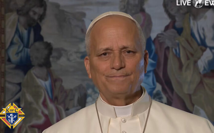 El Papa León XIV alienta a los Caballeros de Colón a ser “profetas de la armonía”