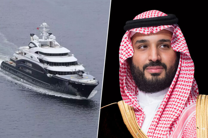 El príncipe de Arabia Saudí mandó construir un superyate de 500 millones de dólares con una sola indicación: se marea en el mar