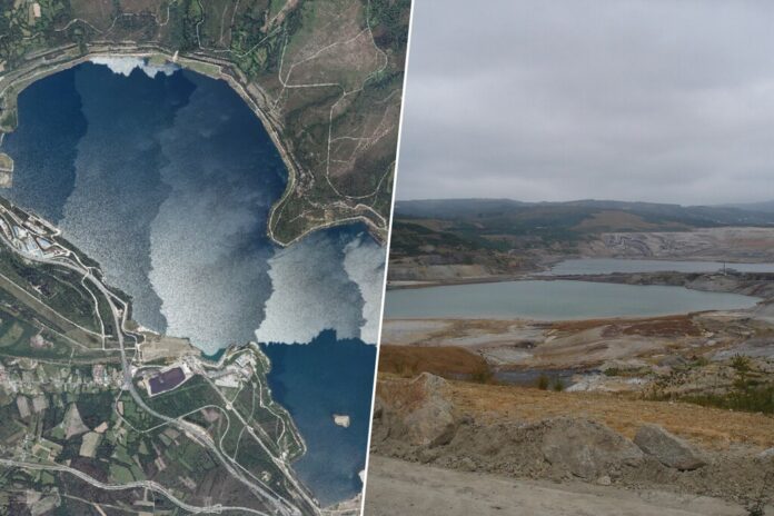 En 2008, España llenó de agua una mina de carbón de 300 metros de profundidad. Cuatro años después se convirtió en el lago artificial más grande del país