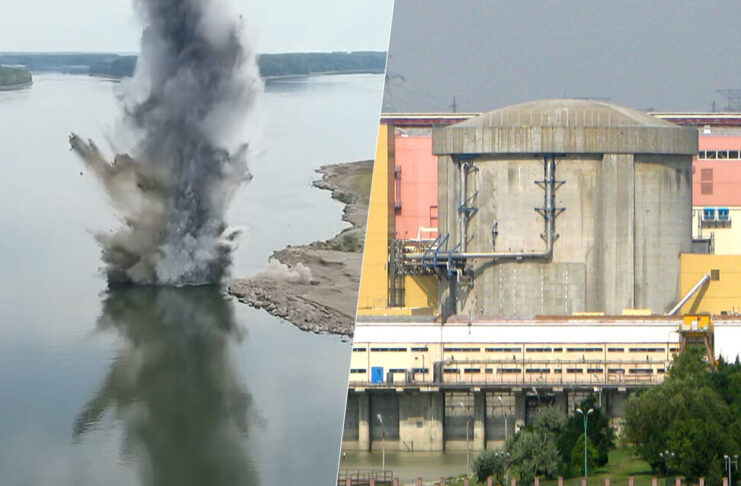 En plena sequía y ola de calor, Rumanía ha tenido una singular idea para mantener funcionando una central nuclear: usar explosivos