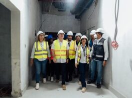 Jean Luis Rodríguez supervisa hospital traumatológico en San Cristóbal