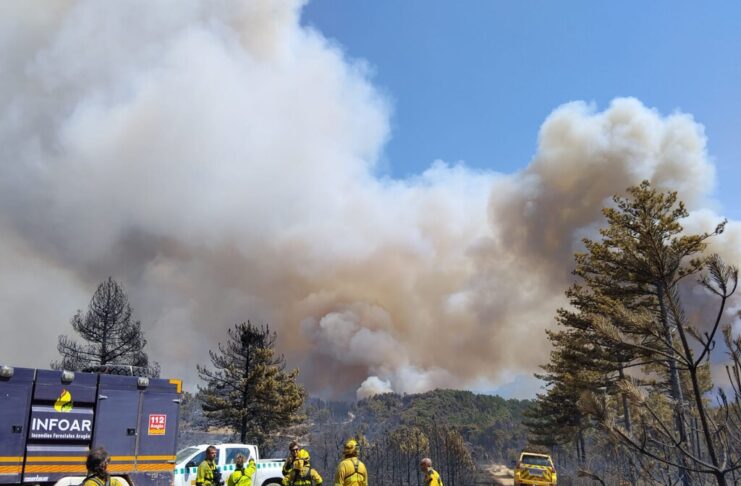 Los expertos llevaban años advirtiendo sobre el riesgo de "megaincendios" en los Pirineos: Aragón está descubriendo que llevaban razón