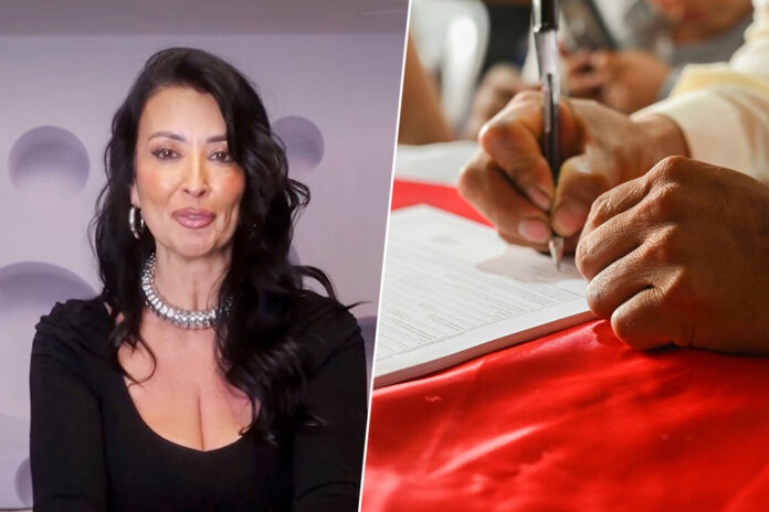María Cristina Clemente, notaria: 