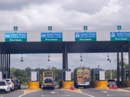 Más de 42 millones de vehículos cruzaron por peajes en cinco meses