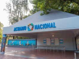 Ministro Paliza supervisa condiciones del Acuario Nacional tras su reapertura